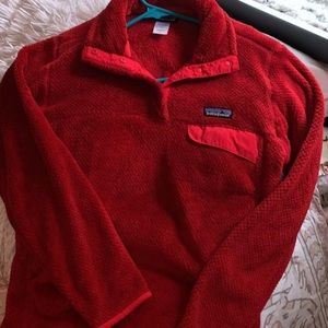Red Patagonia Fleece
